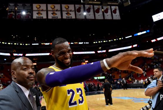 NBA: Los Angeles Lakers at Miami Heat