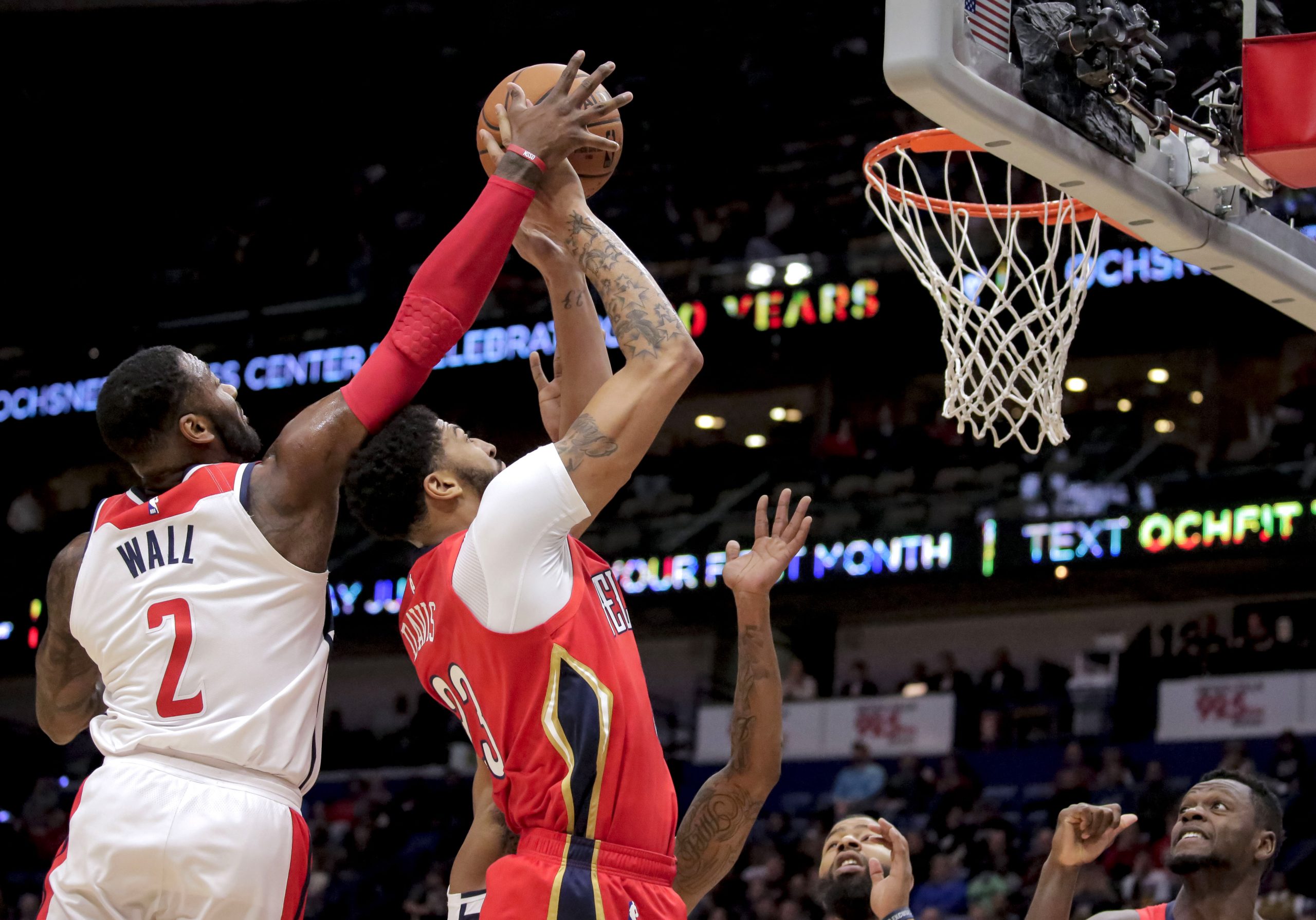 NBA: Washington Wizards at New Orleans Pelicans