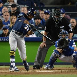 MLB: NLCS-Milwaukee Brewers at Los Angeles Dodgers