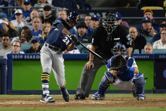 MLB: NLCS-Milwaukee Brewers at Los Angeles Dodgers
