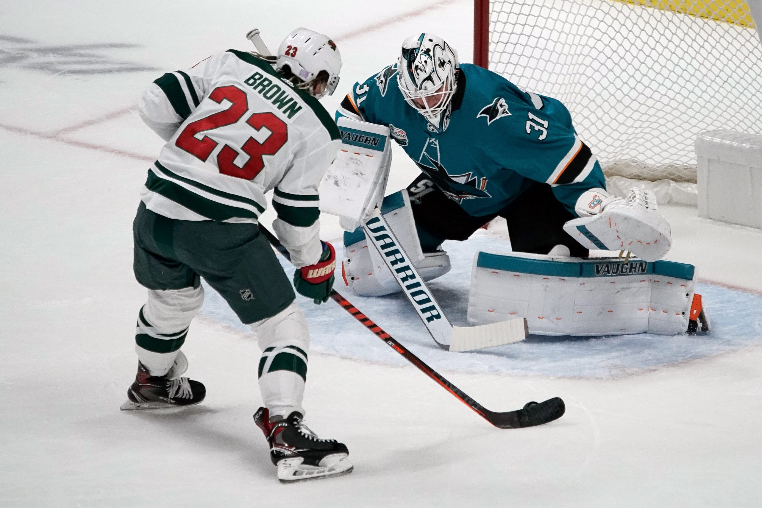 NHL: Minnesota Wild at San Jose Sharks