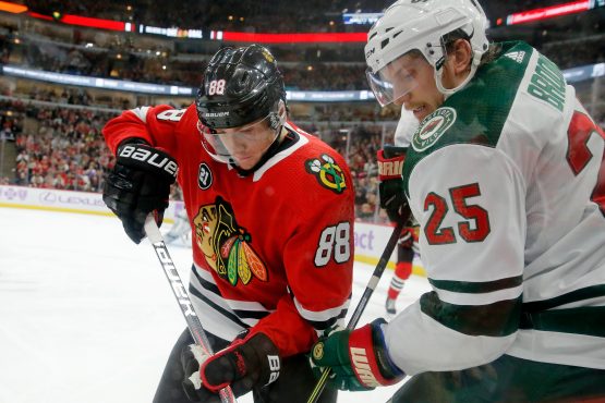 NHL: Minnesota Wild at Chicago Blackhawks