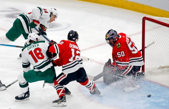NHL: Minnesota Wild at Chicago Blackhawks