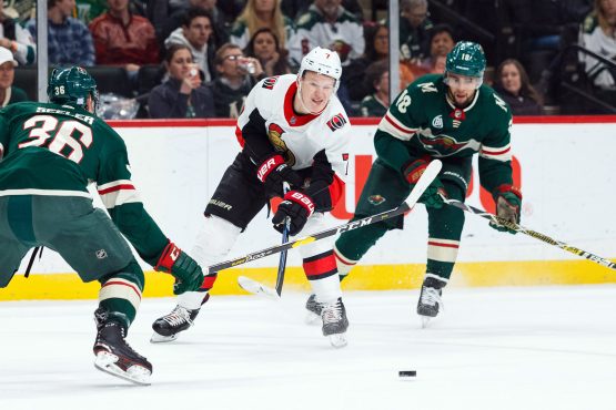 NHL: Ottawa Senators at Minnesota Wild