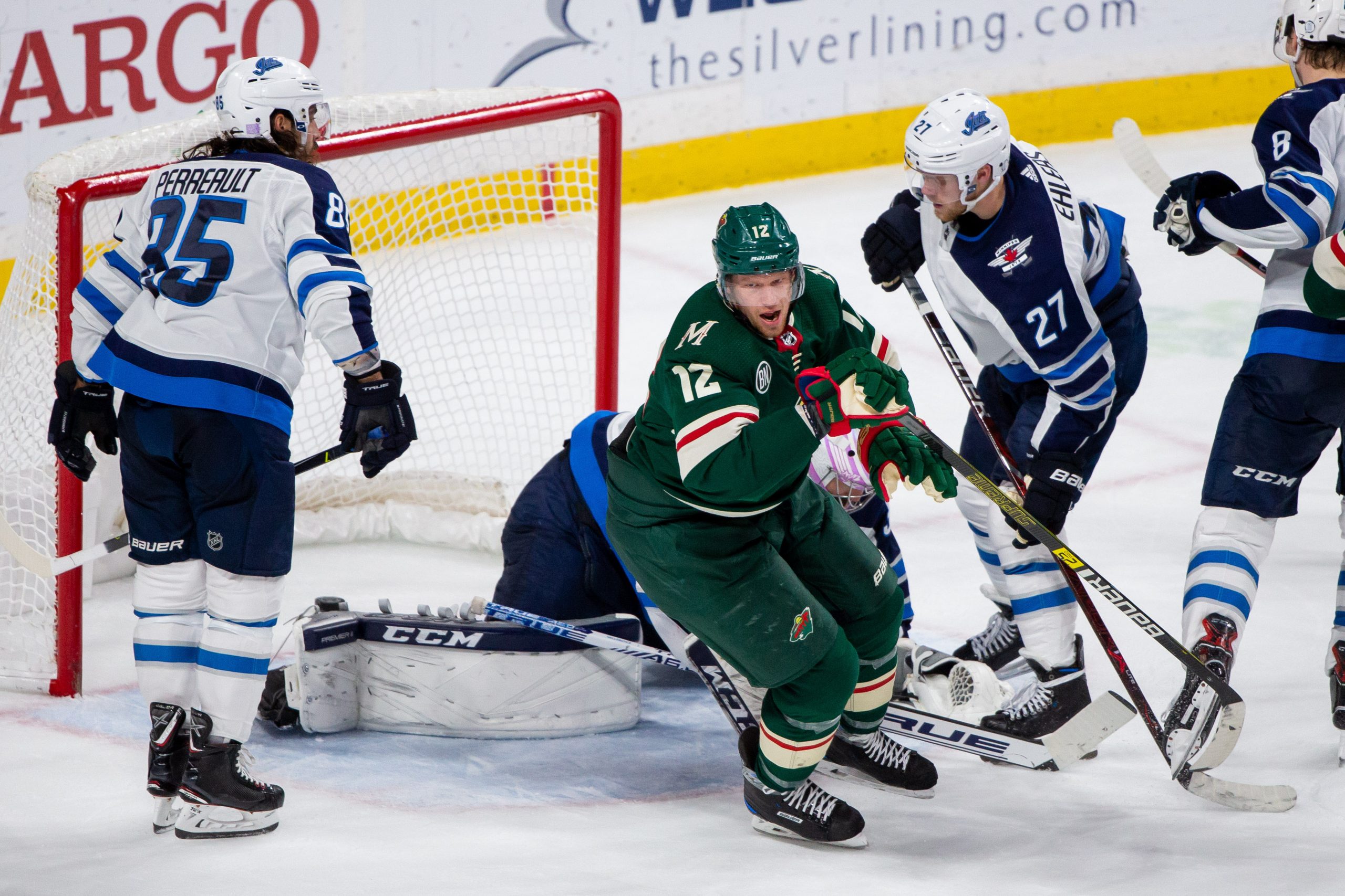 NHL: Winnipeg Jets at Minnesota Wild