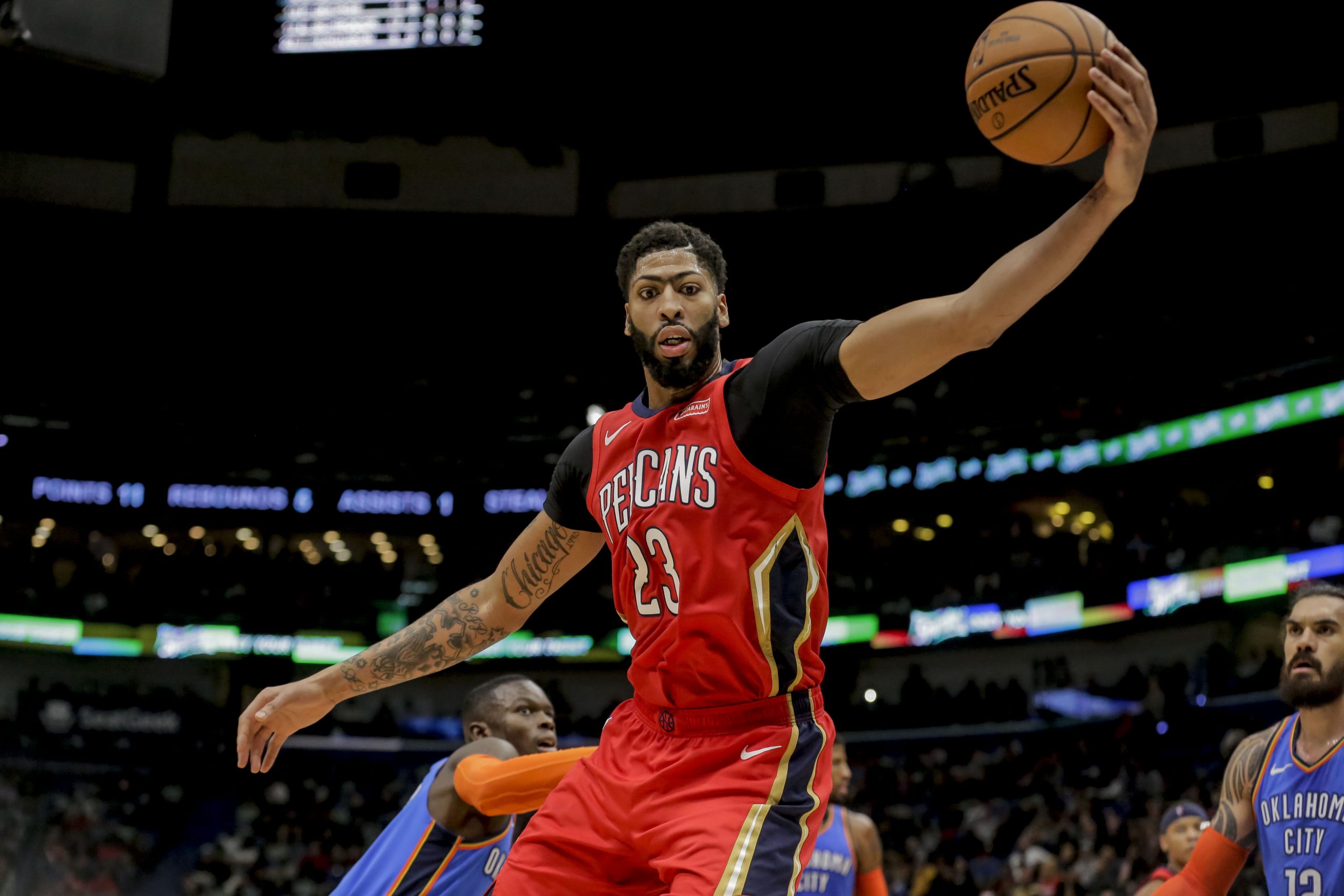 NBA: Oklahoma City Thunder at New Orleans Pelicans