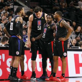 NBA: Los Angeles Clippers at San Antonio Spurs