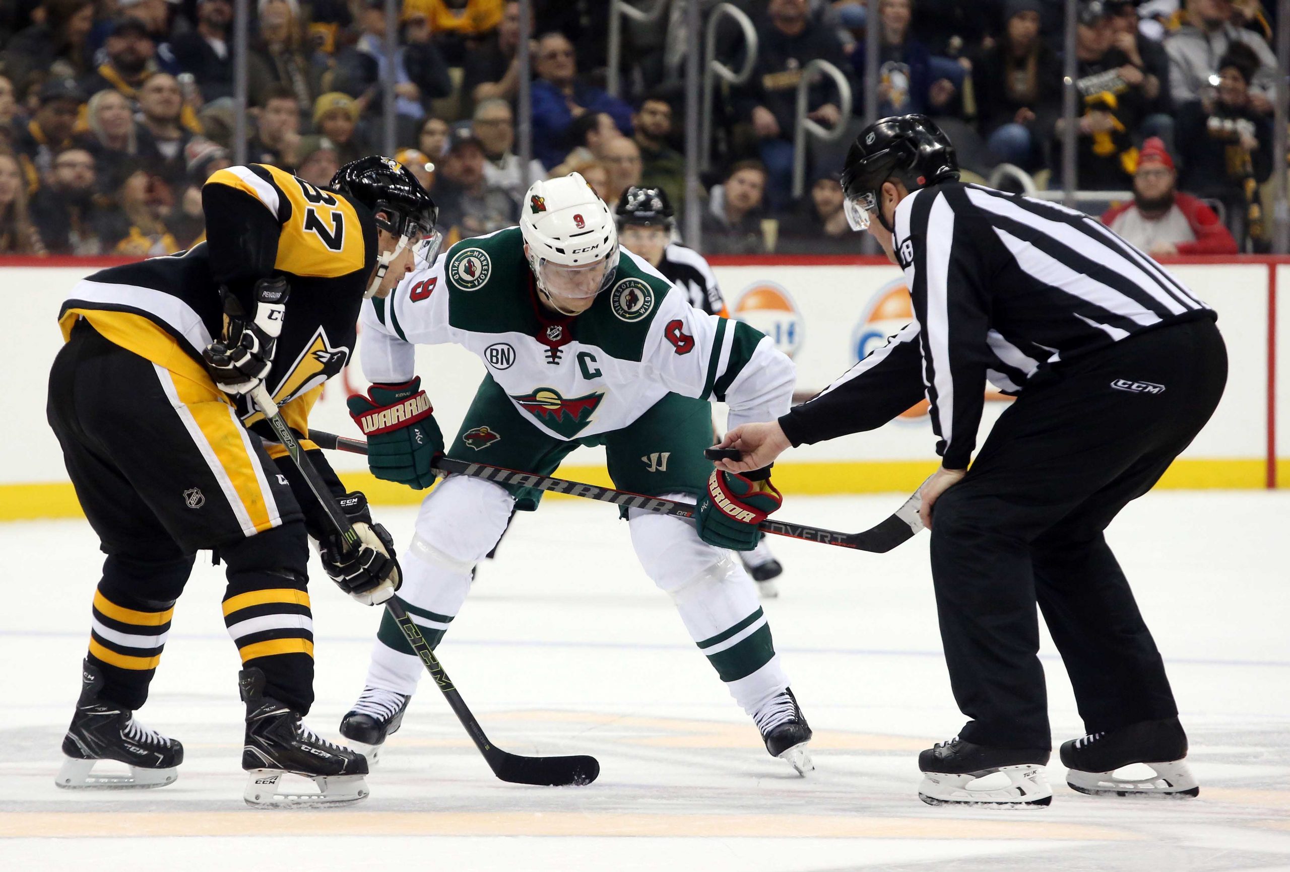 NHL: Minnesota Wild at Pittsburgh Penguins