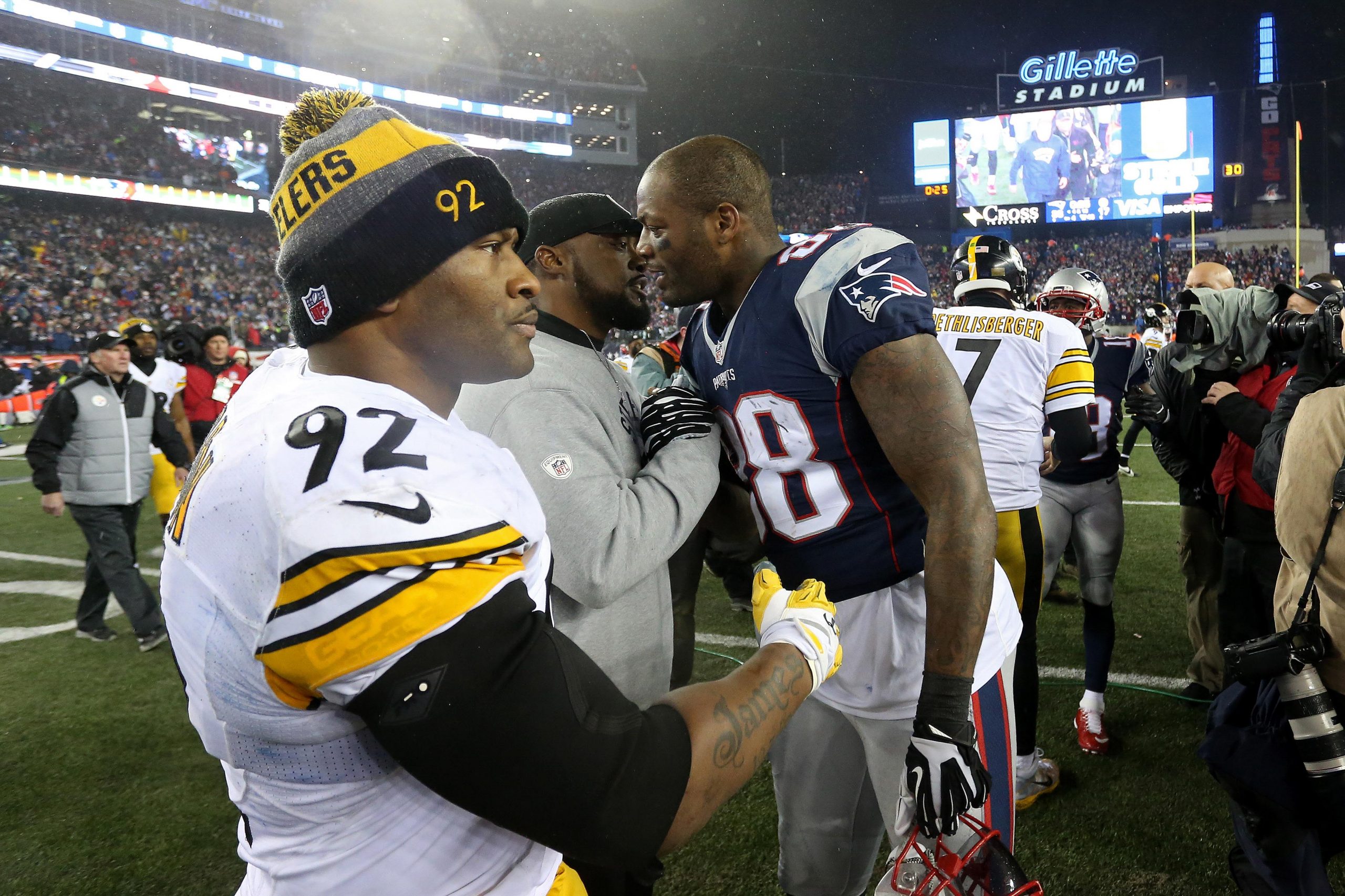 NFL: AFC Championship-Pittsburgh Steelers at New England Patriots