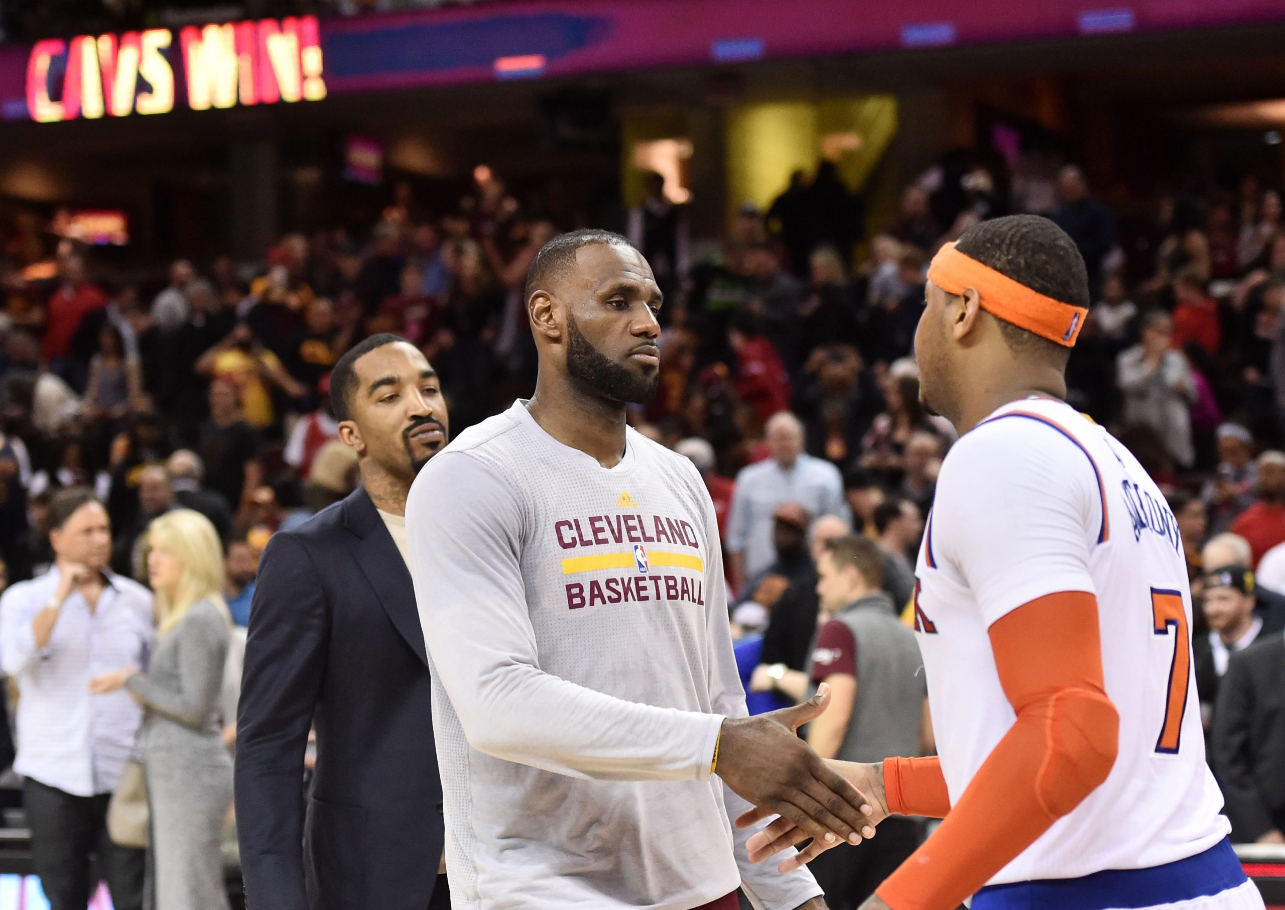 NBA: New York Knicks at Cleveland Cavaliers