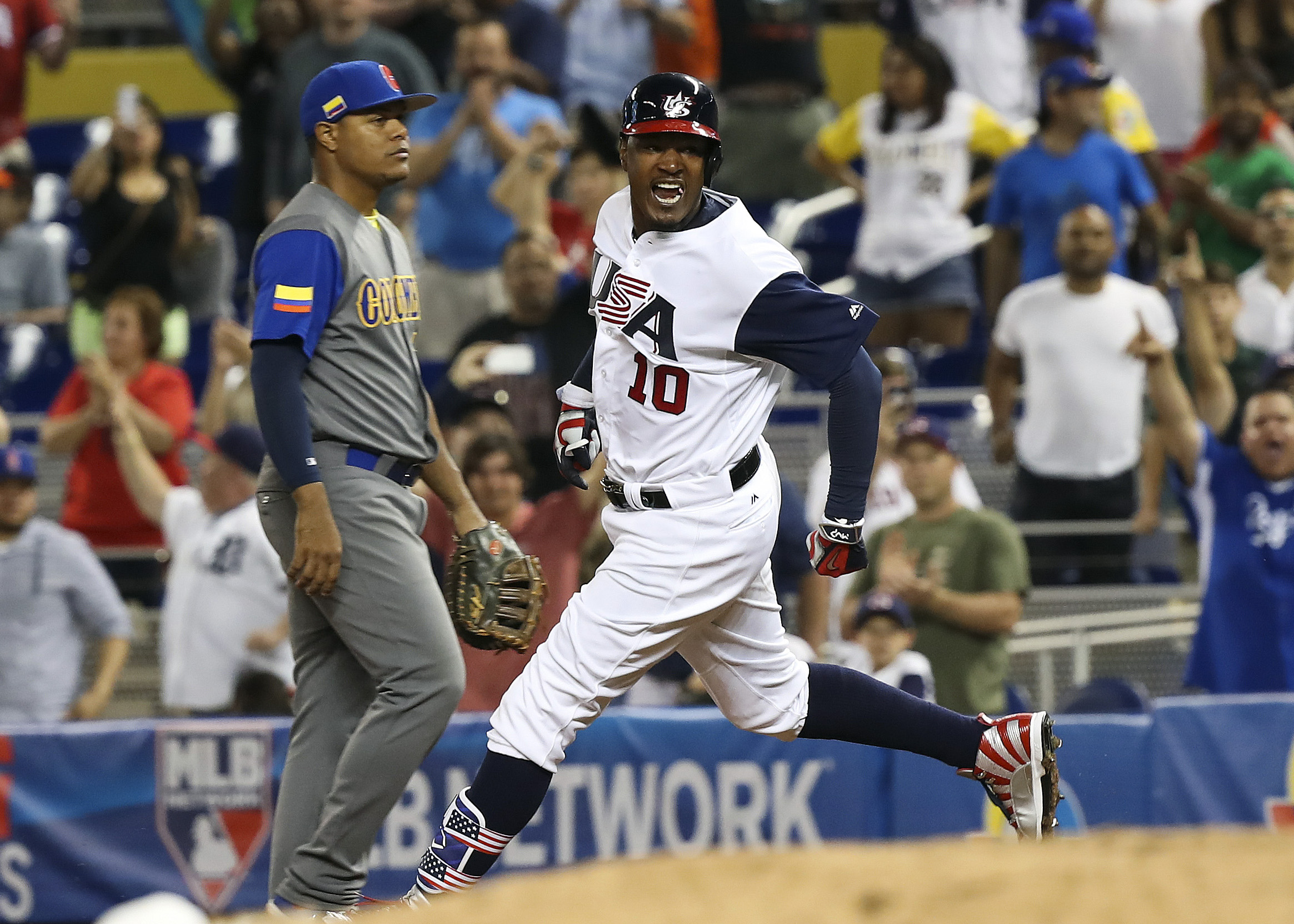 Baseball: World Baseball Classic-Colombia at USA