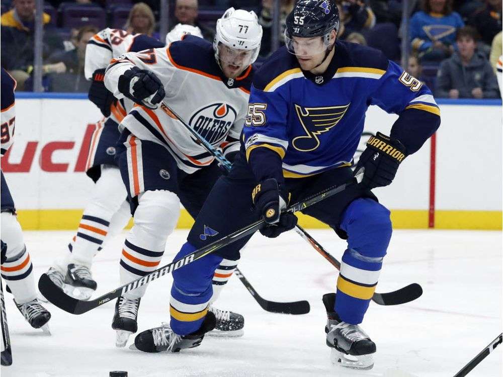 Oilers vs Blues 2018