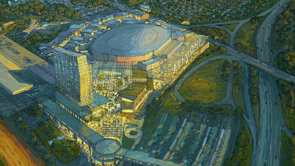 Belmont Arena Rendering 10