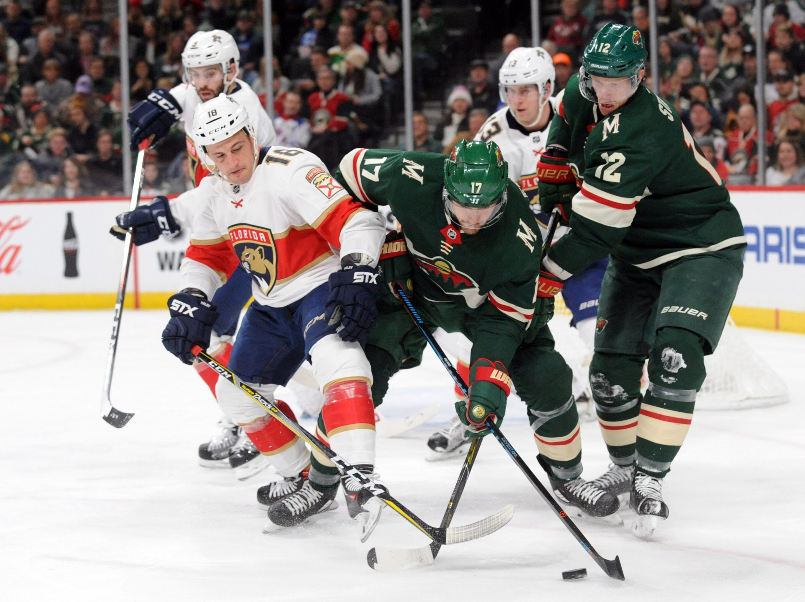 NHL: Florida Panthers at Minnesota Wild