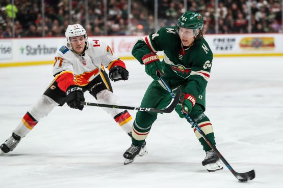 NHL: Calgary Flames at Minnesota Wild