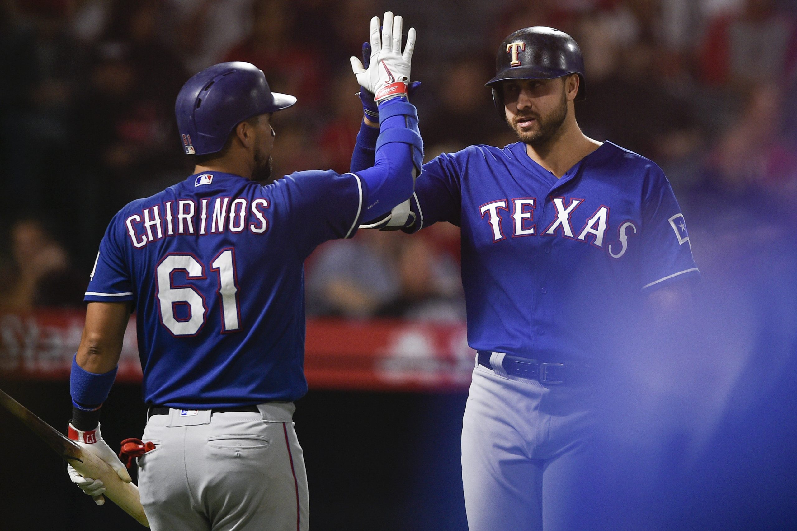 MLB: Texas Rangers at Los Angeles Angels