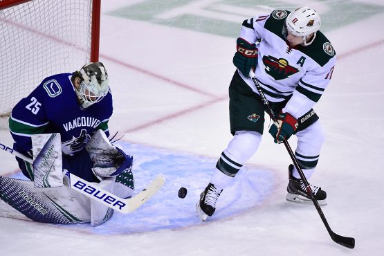 NHL: Minnesota Wild at Vancouver Canucks