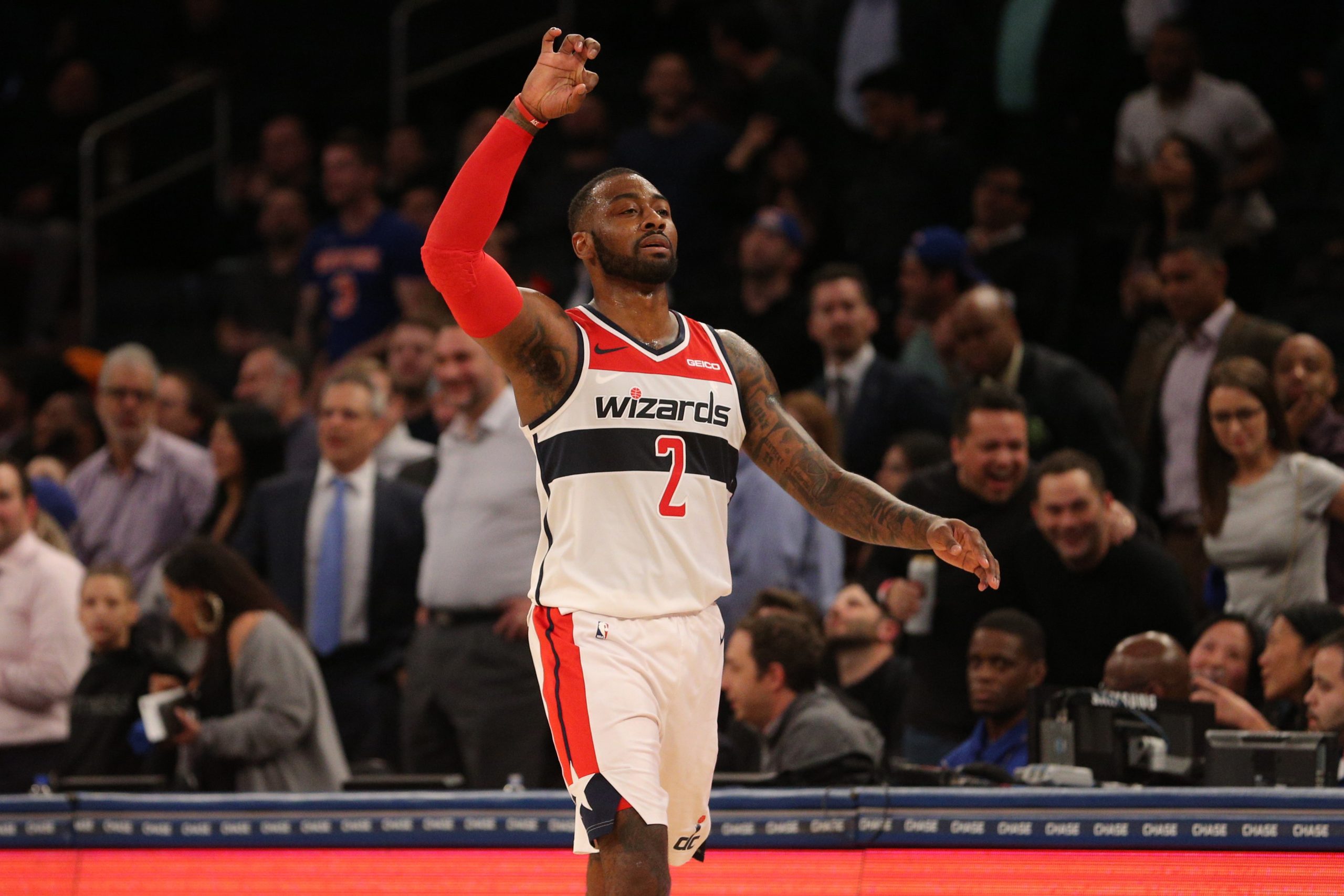 NBA: Washington Wizards at New York Knicks