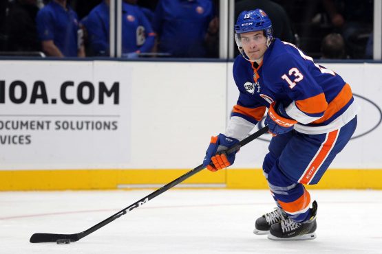 NHL: Columbus Blue Jackets at New York Islanders
