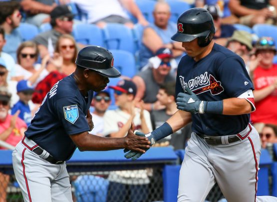 MLB: Spring Training-Atlanta Braves at Toronto Blue Jays