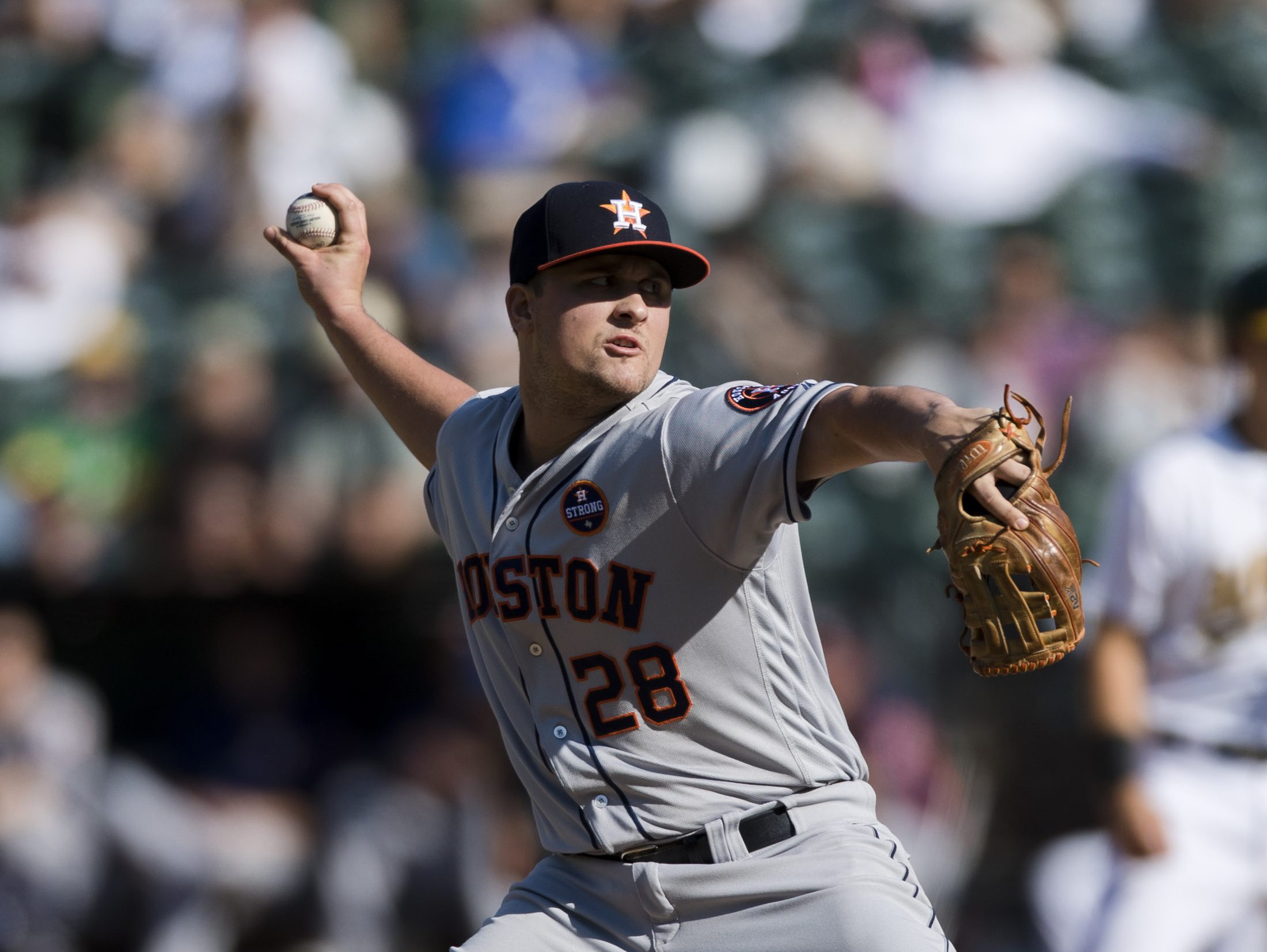 MLB: Houston Astros at Oakland Athletics