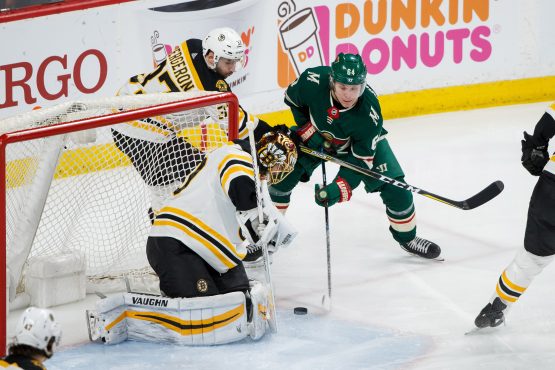 NHL: Boston Bruins at Minnesota Wild