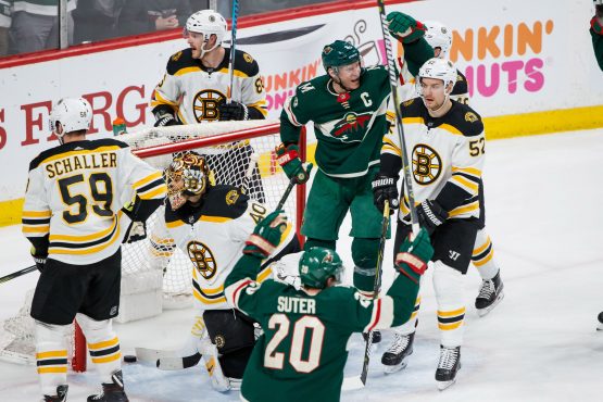 NHL: Boston Bruins at Minnesota Wild