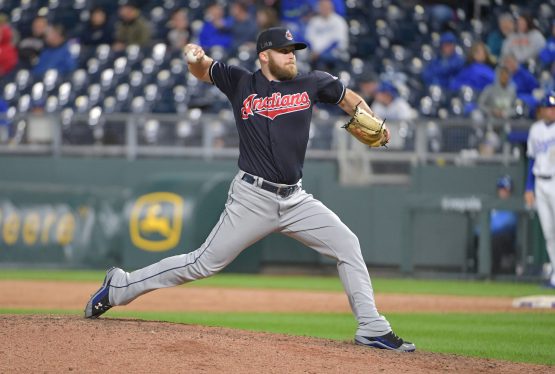 MLB: Cleveland Indians at Kansas City Royals