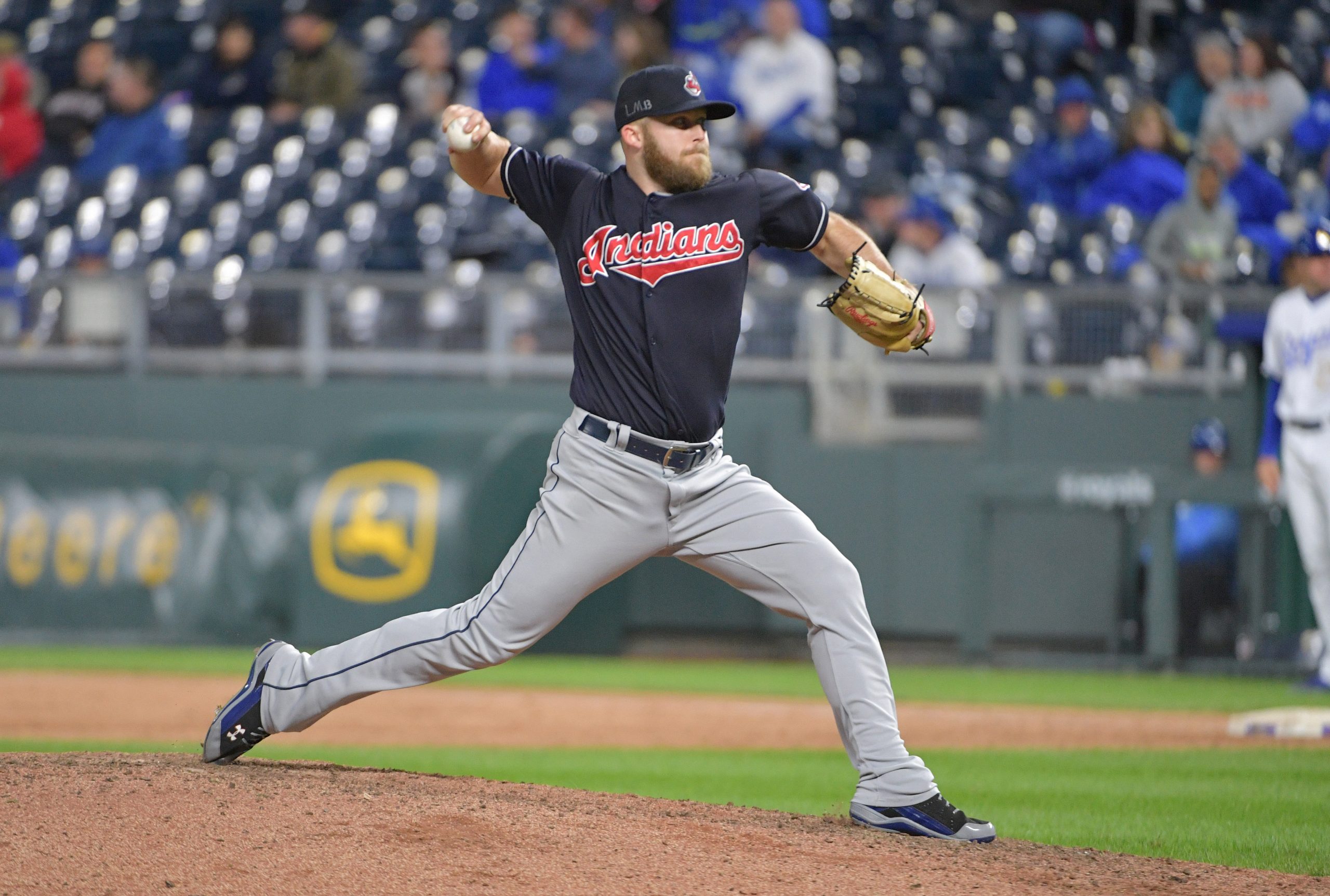 MLB: Cleveland Indians at Kansas City Royals