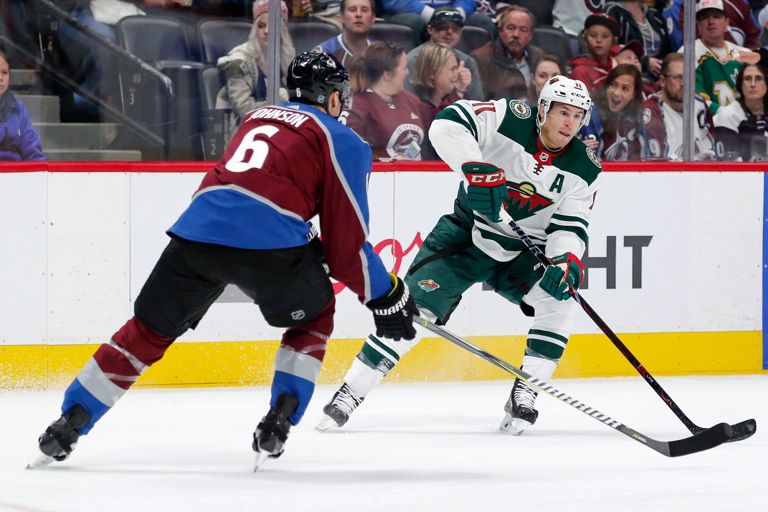 NHL: Minnesota Wild at Colorado Avalanche