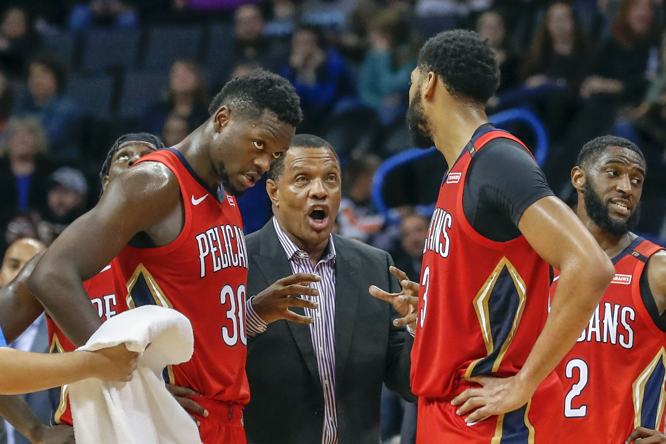 NBA: New Orleans Pelicans at Oklahoma City Thunder
