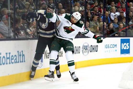 NHL: Minnesota Wild at Columbus Blue Jackets