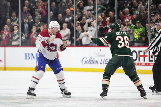 NHL: Montreal Canadiens at Minnesota Wild
