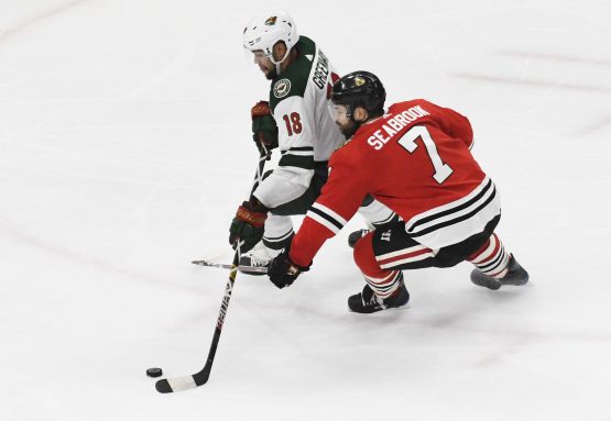 NHL: Minnesota Wild at Chicago Blackhawks
