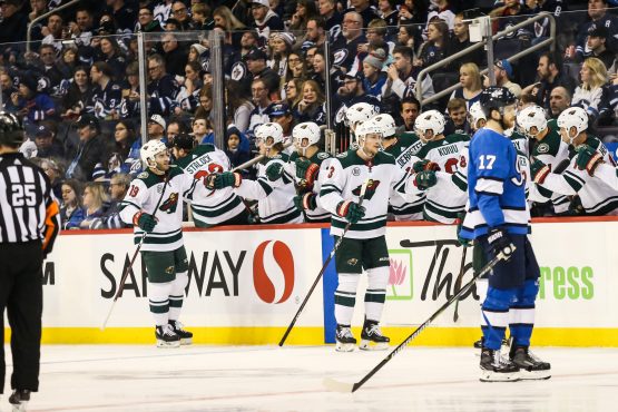 NHL: Minnesota Wild at Winnipeg Jets