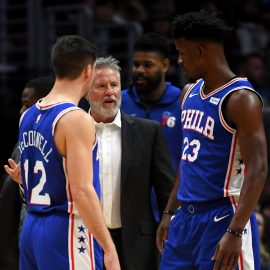 NBA: Philadelphia 76ers at Los Angeles Clippers