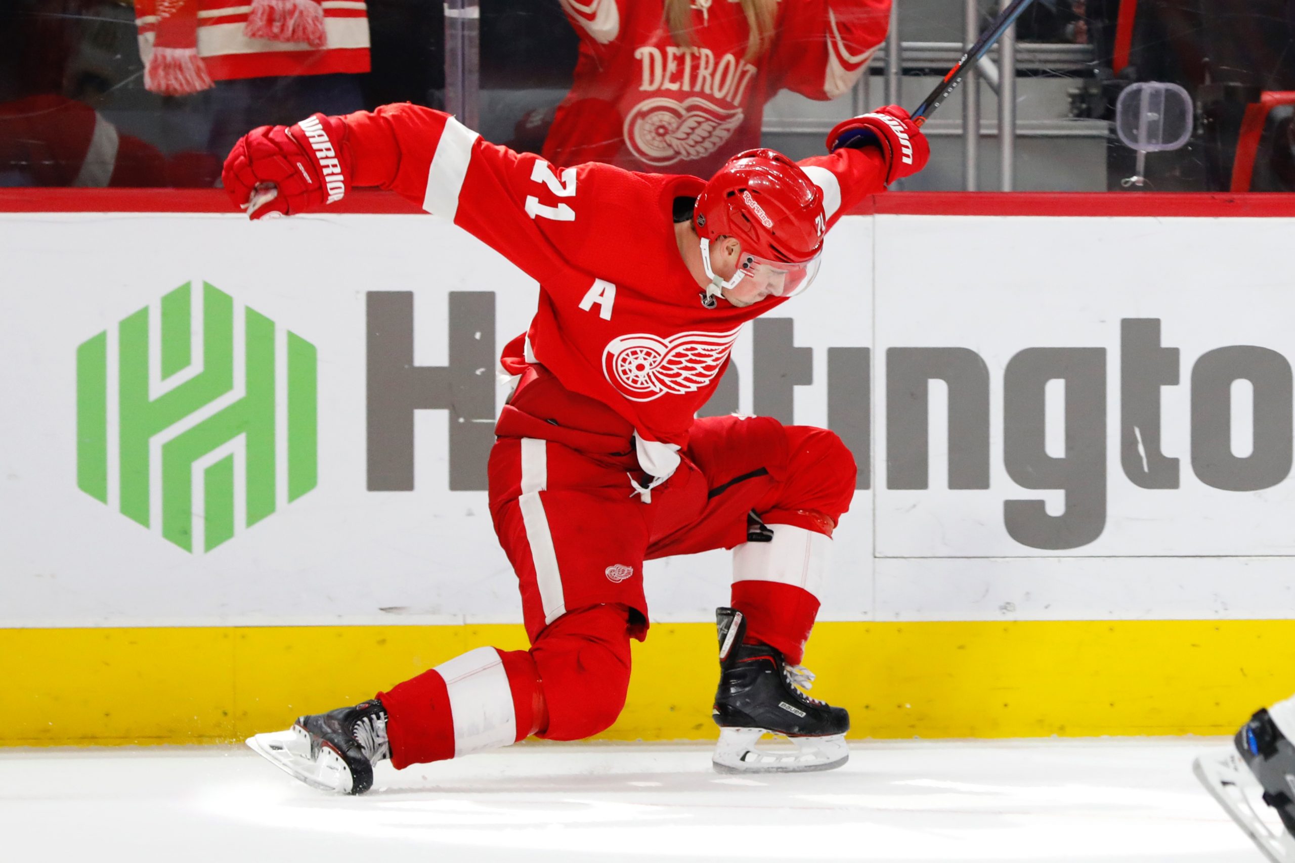 NHL: Nashville Predators at Detroit Red Wings