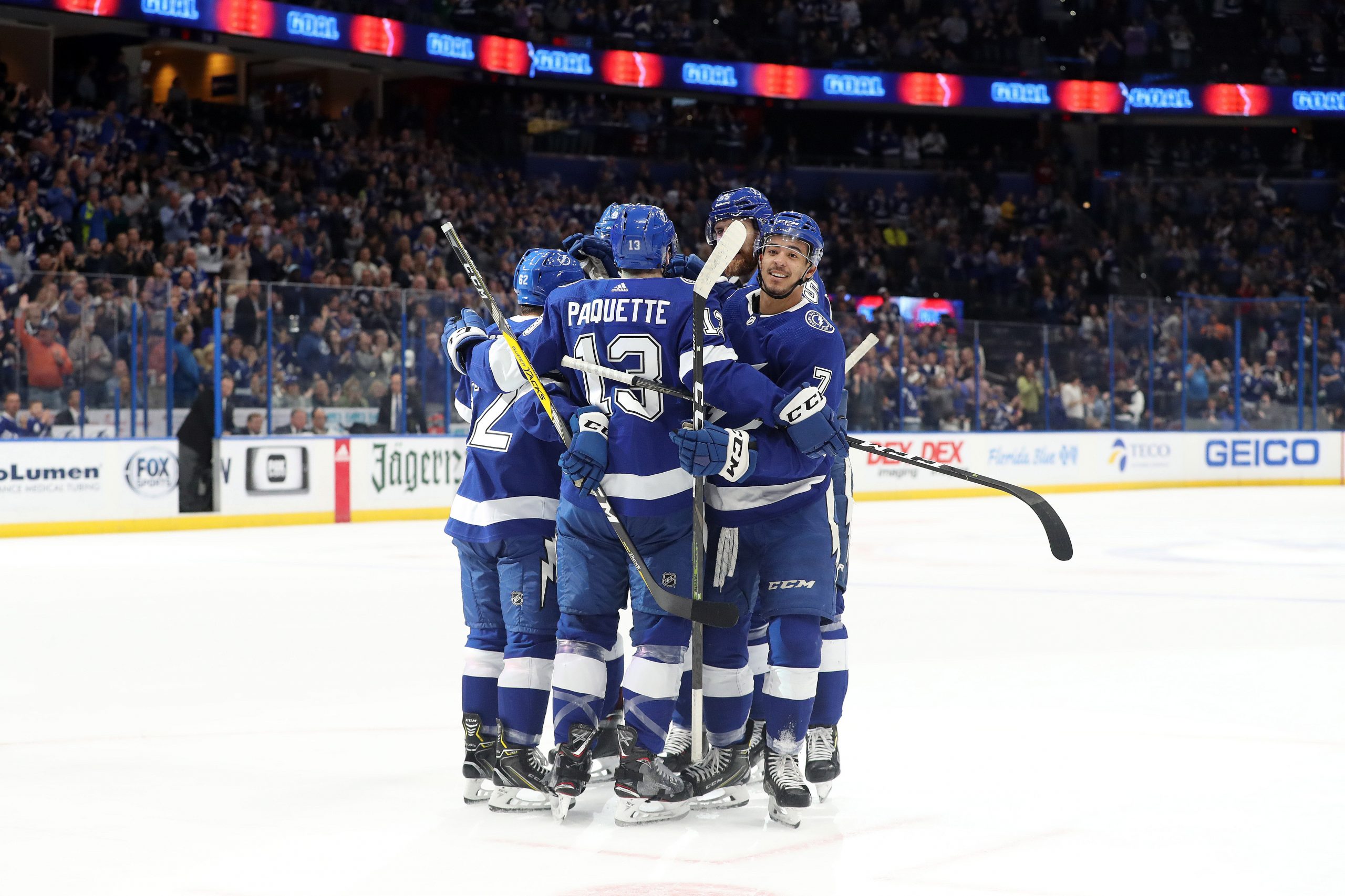 NHL: Columbus Blue Jackets at Tampa Bay Lightning