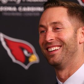 NFL: Arizona Cardinals- Kliff Kingsbury Press Conference