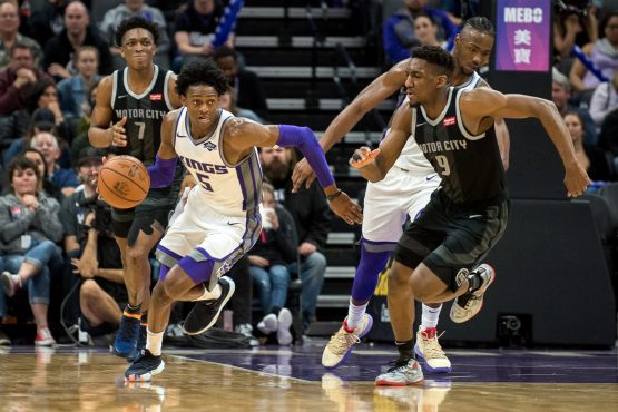 NBA: Detroit Pistons at Sacramento Kings
