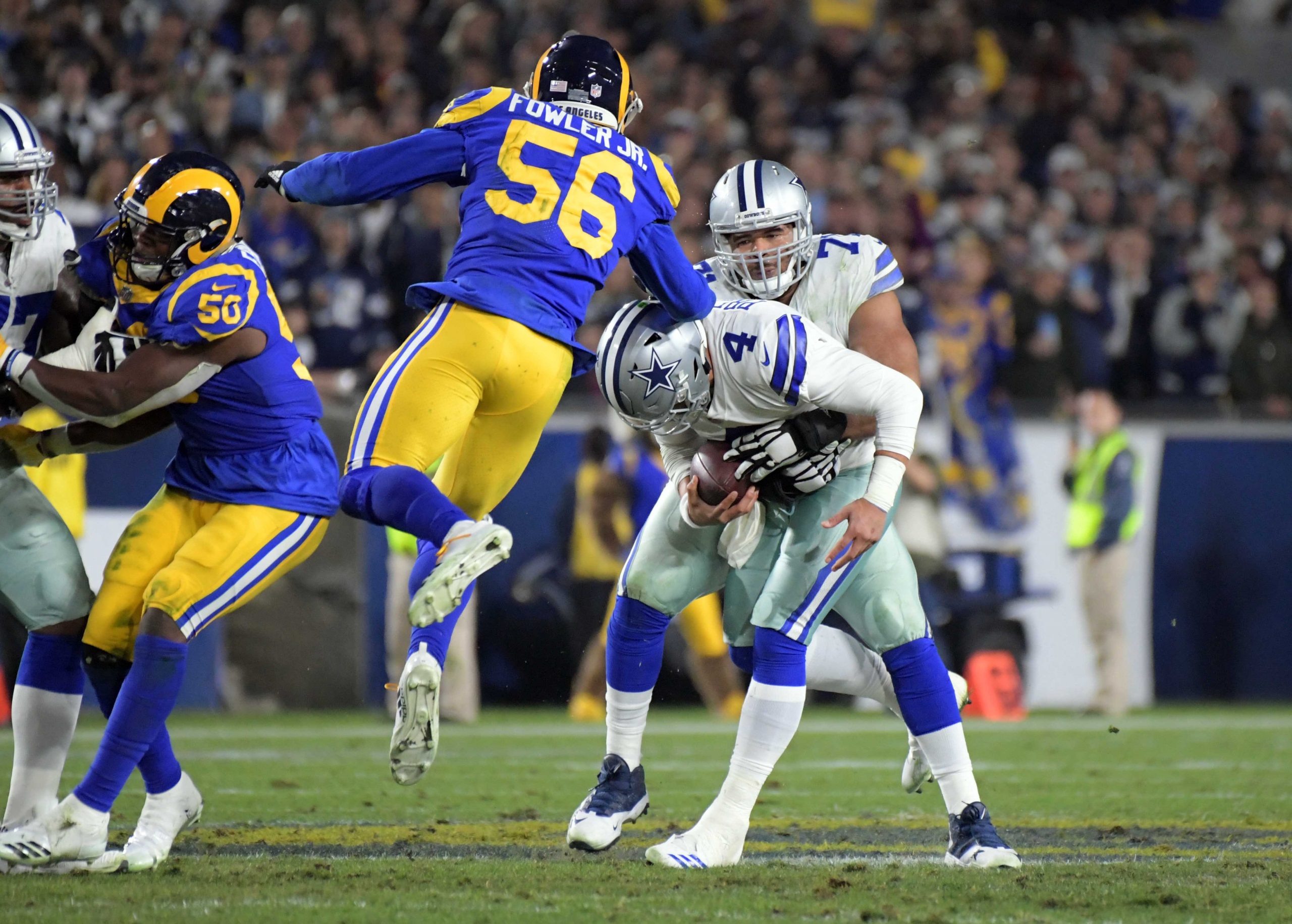 NFL: NFC Divisional Playoff-Dallas Cowboys at Los Angeles Rams