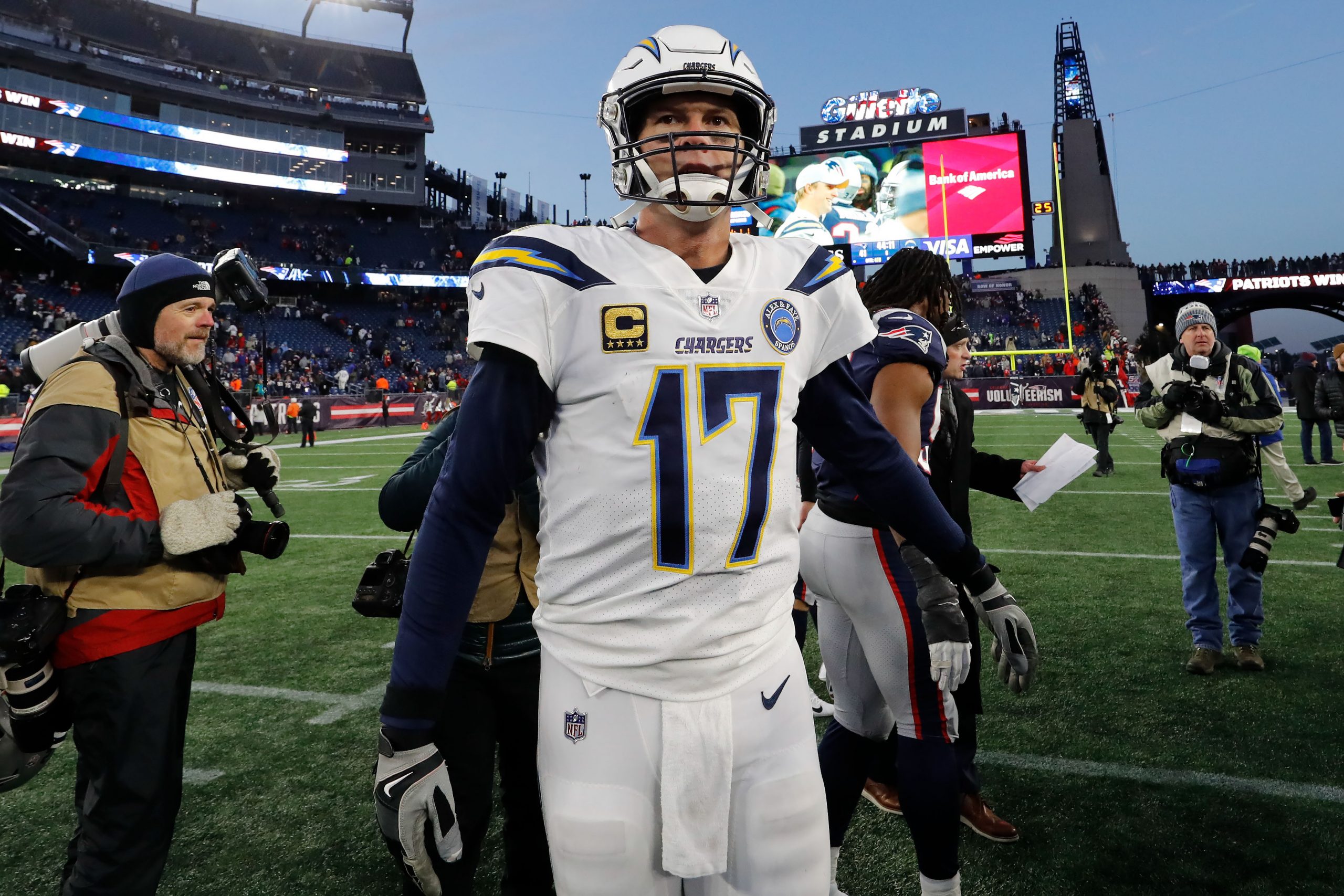 NFL: AFC Divisional Playoff-Los Angeles Chargers at New England Patriots