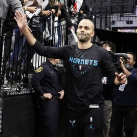 NBA: Charlotte Hornets at San Antonio Spurs