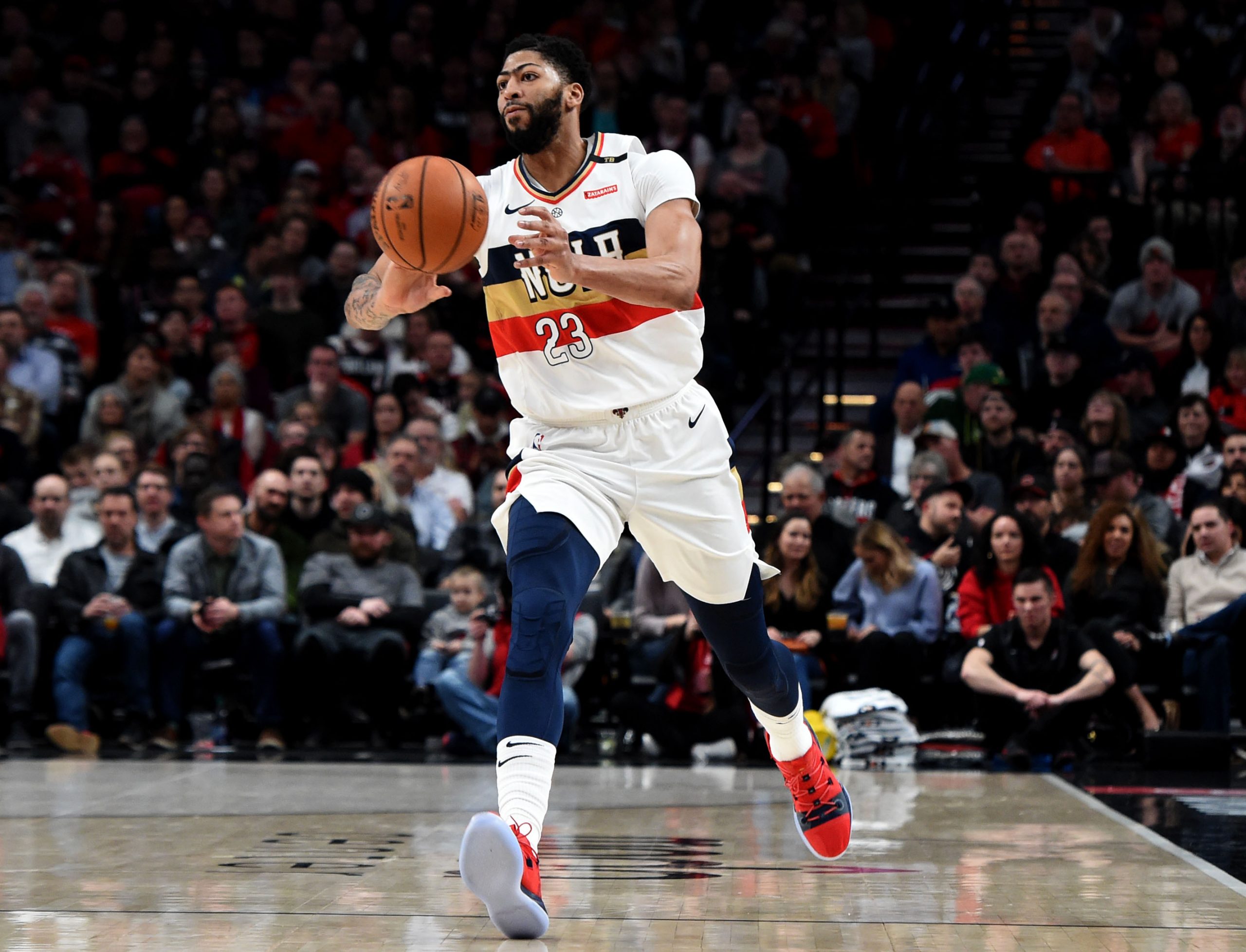 NBA: New Orleans Pelicans at Portland Trail Blazers