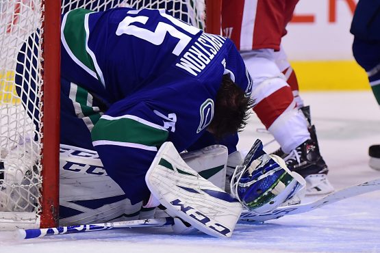 NHL: Detroit Red Wings at Vancouver Canucks
