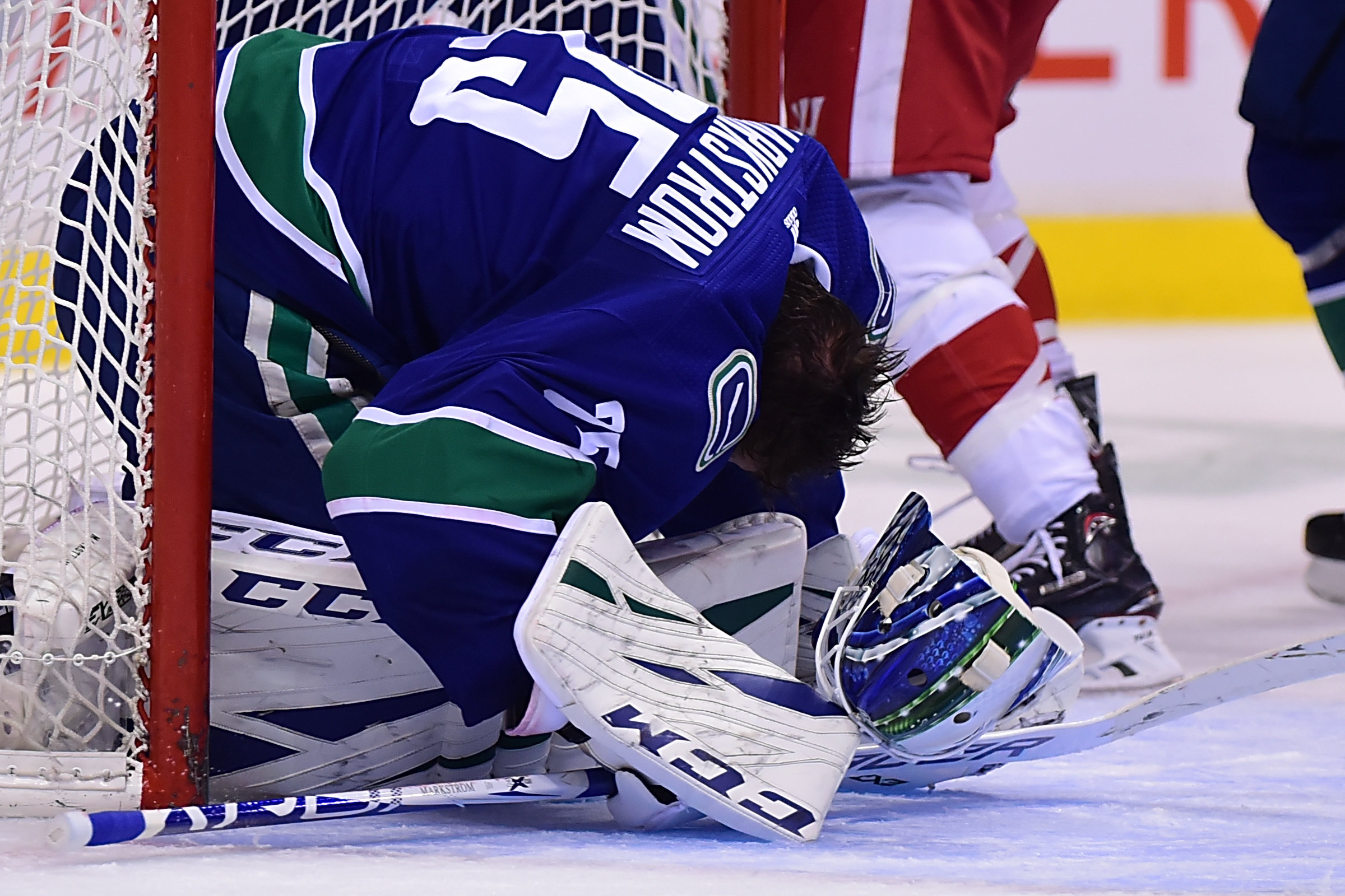 NHL: Detroit Red Wings at Vancouver Canucks