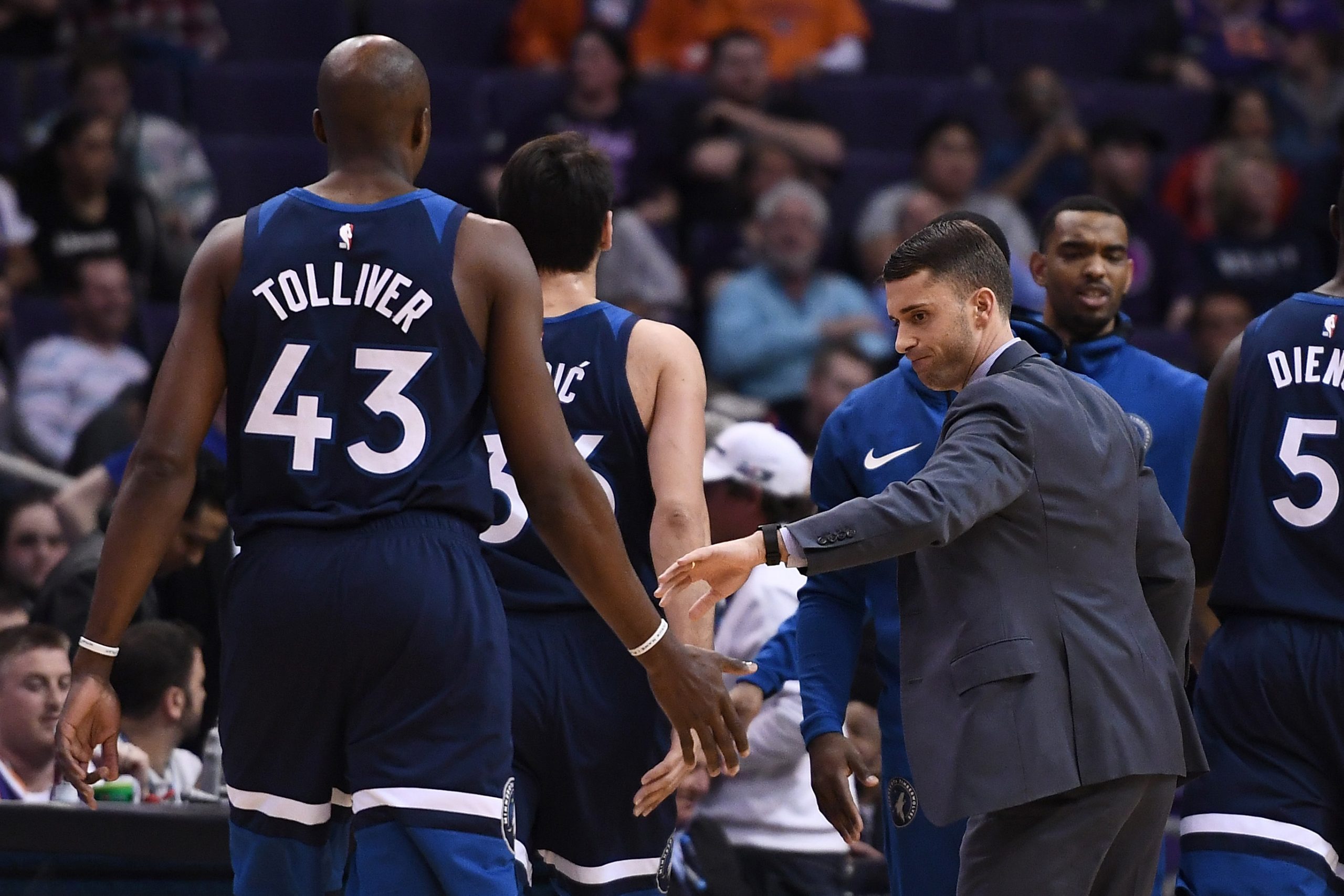 NBA: Minnesota Timberwolves at Phoenix Suns
