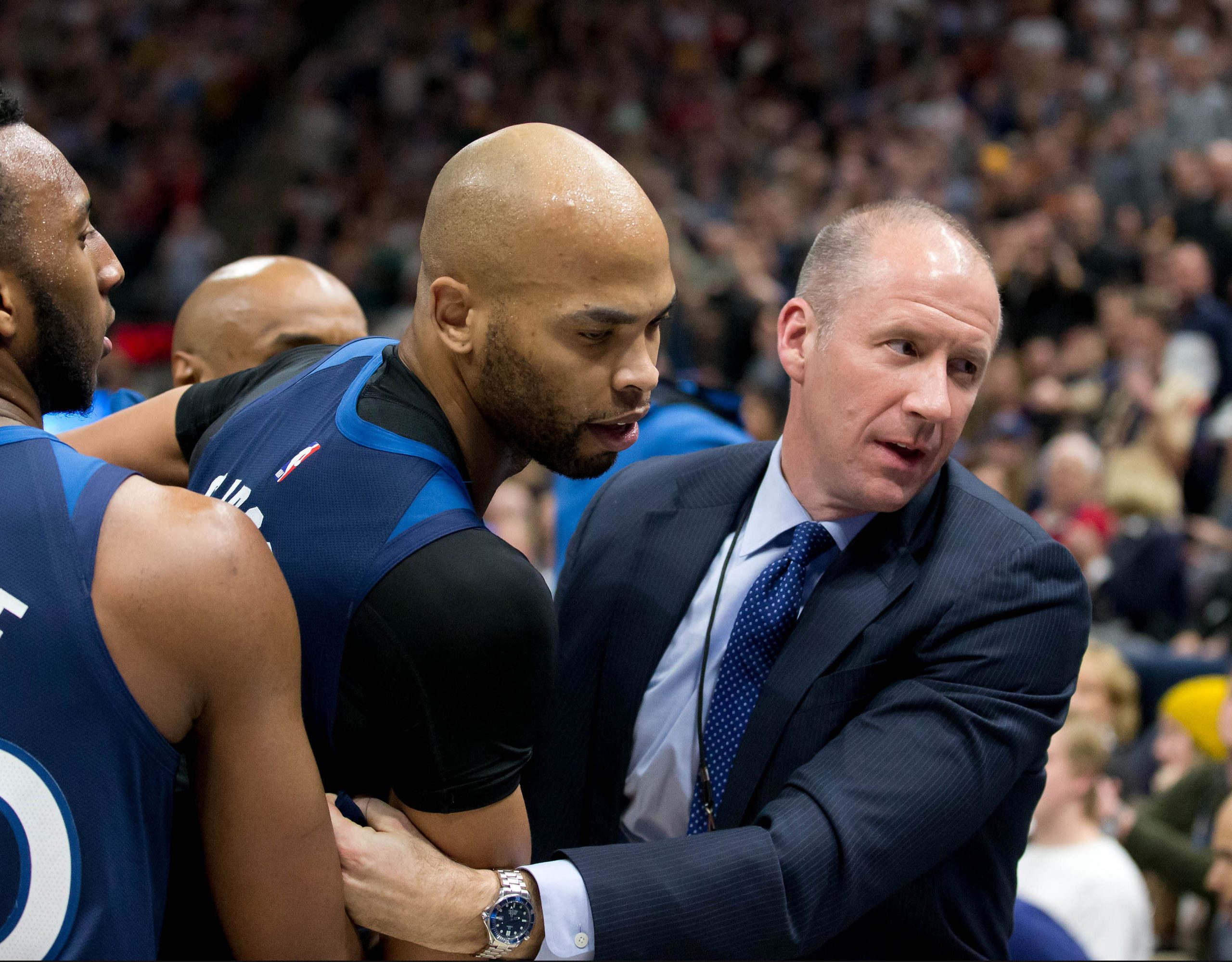 NBA: Minnesota Timberwolves at Utah Jazz