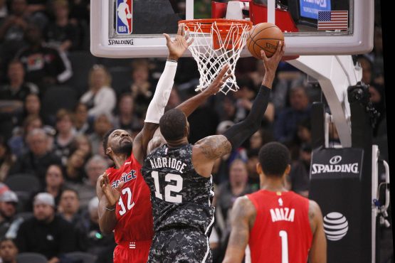 NBA: Washington Wizards at San Antonio Spurs