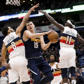 nikola jokic jahlil okafor jrue holiday